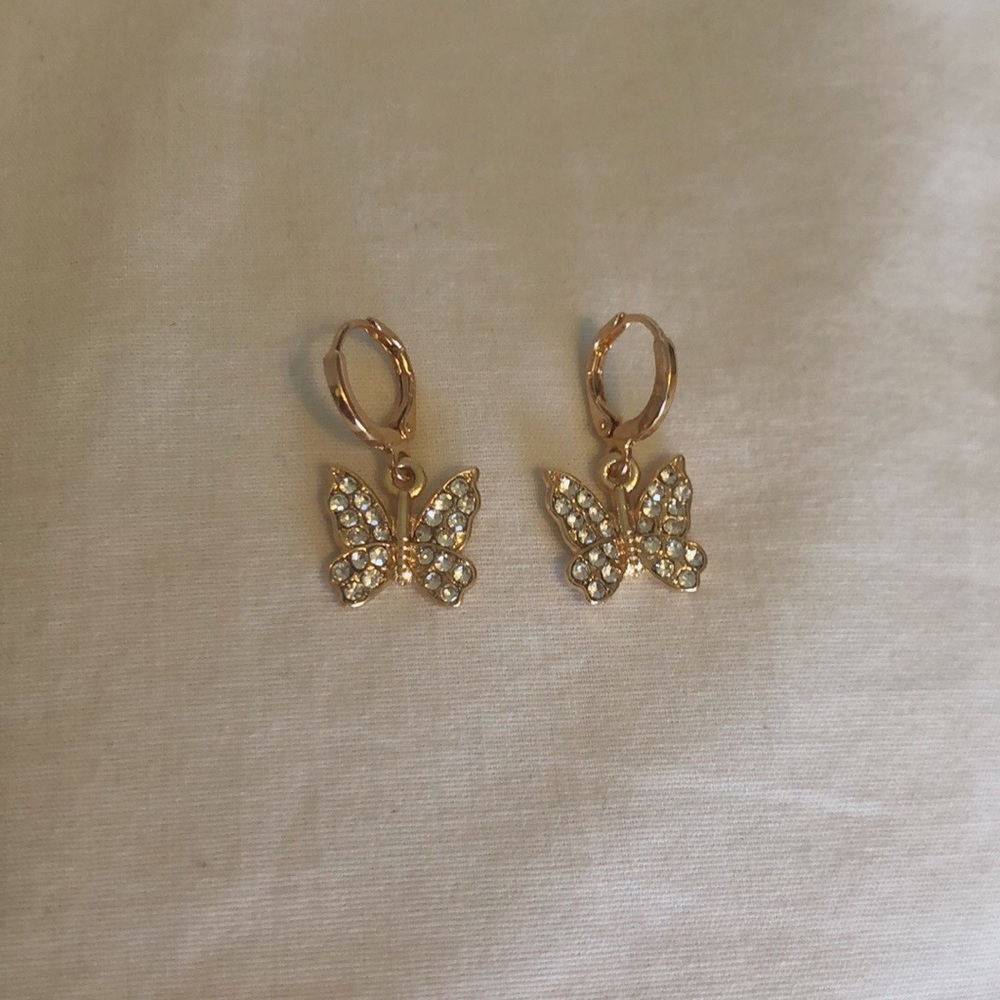 butterfly earrings